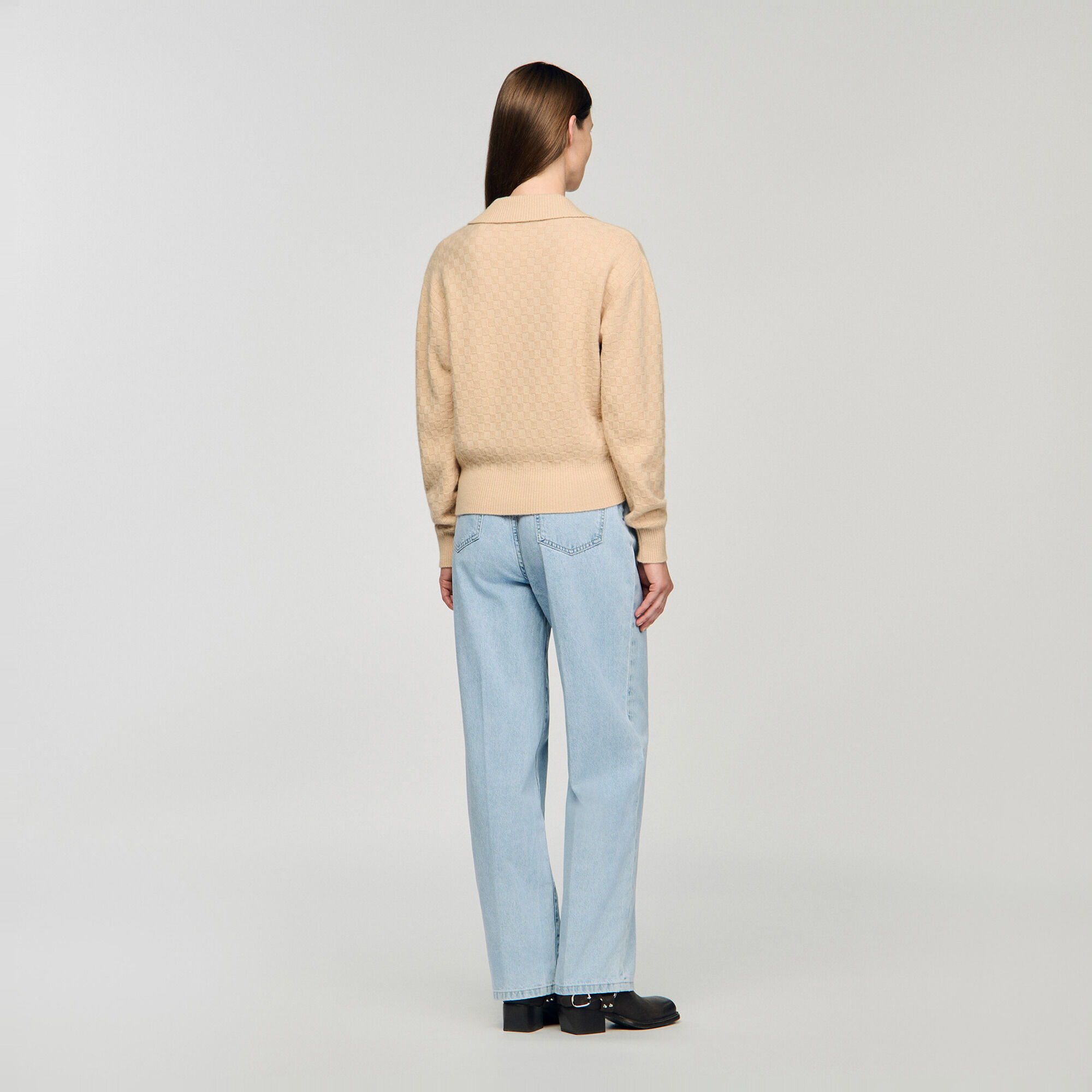 Maglione con colletto a polo - Donna | Sandro