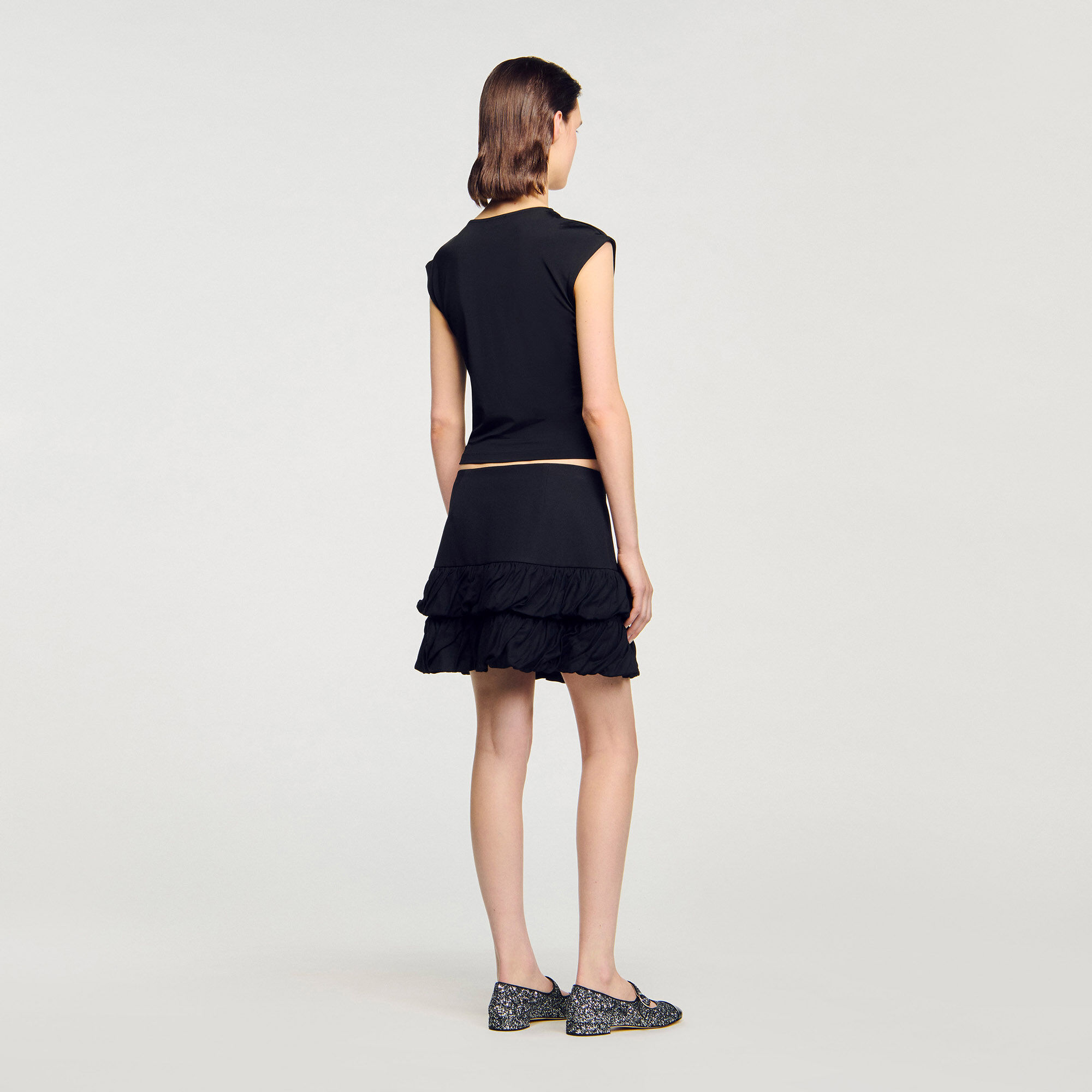 T-shirt drappeggiata