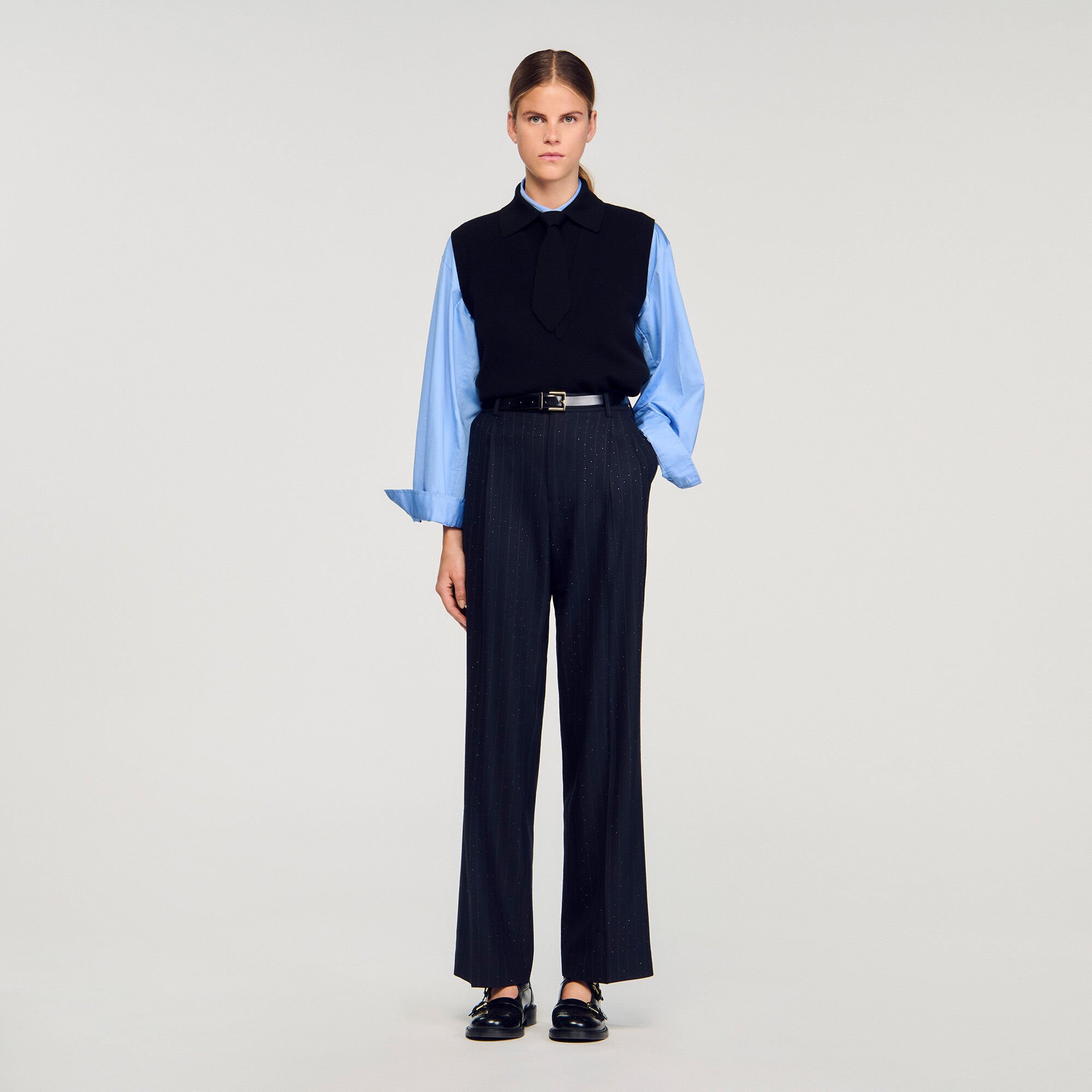 Maglione con cravatta