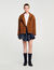 Giubbotto in scamosciato oversize