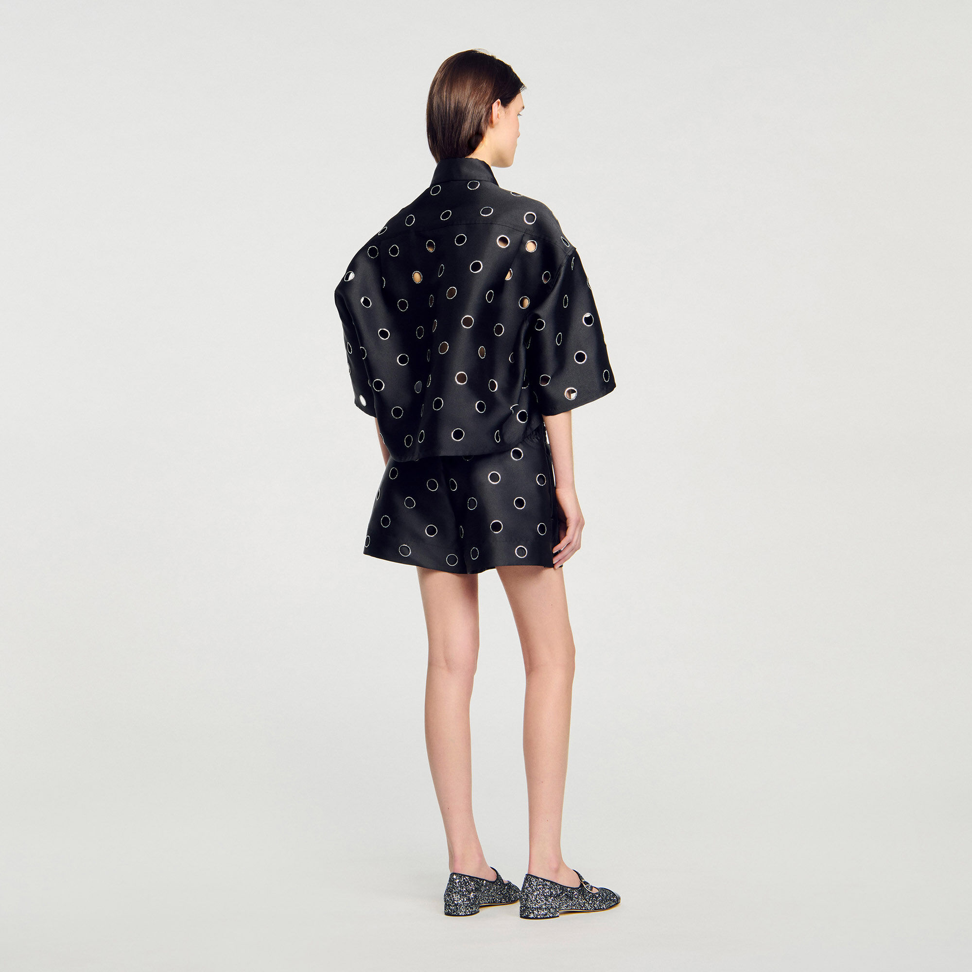 Camicia glitterata