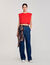 T-shirt corta drappeggiata