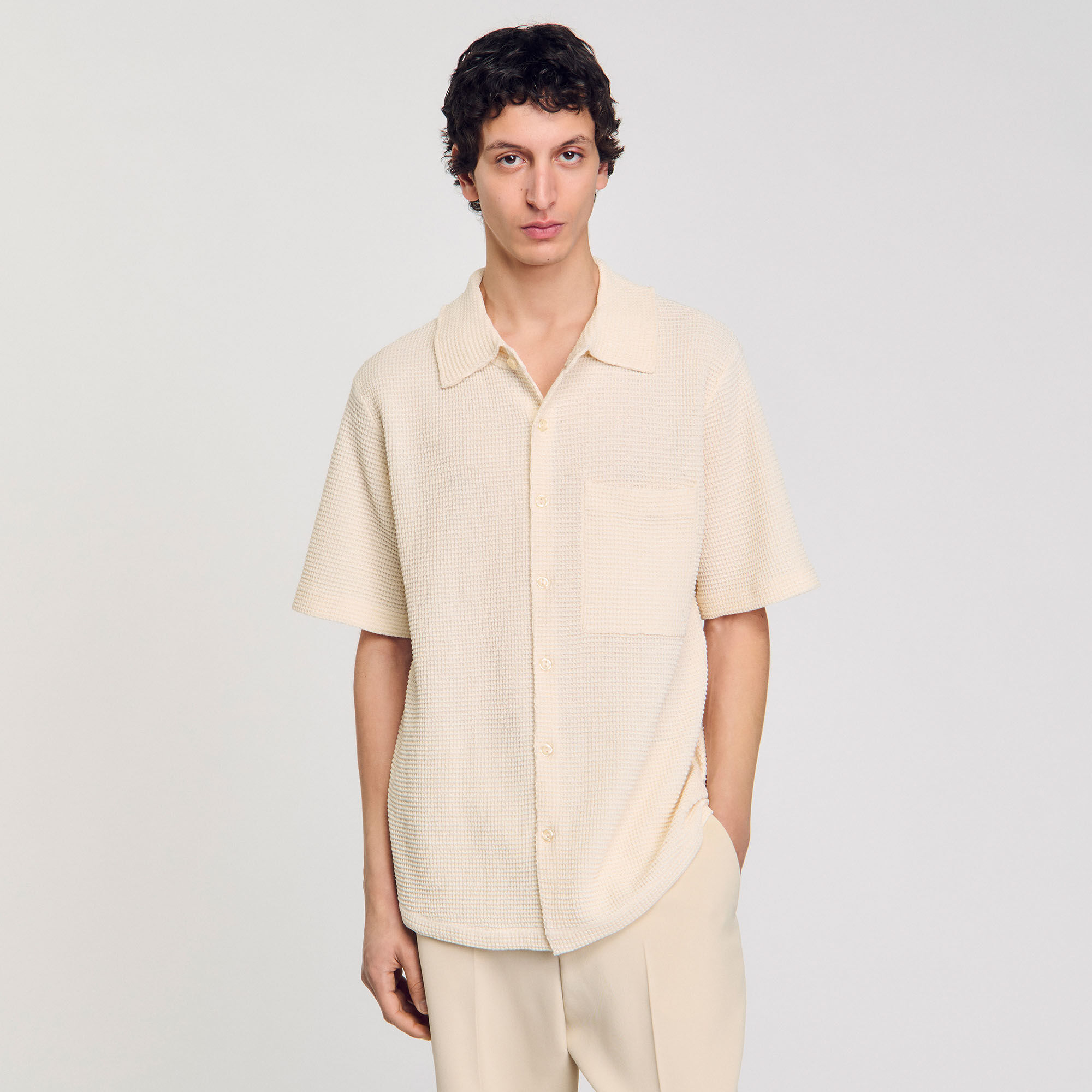 Camicia a nido d'ape