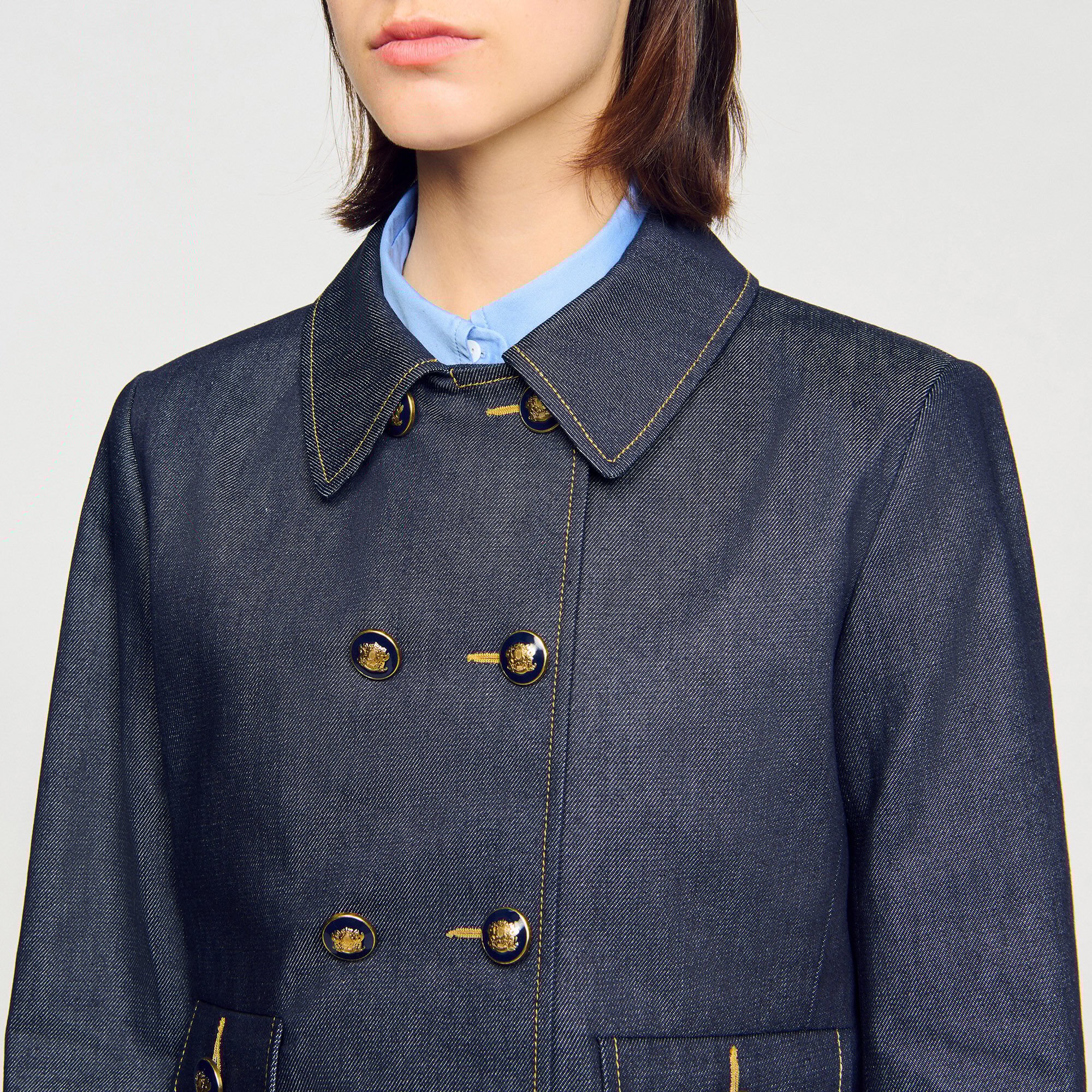 Giacca da tailleur in denim