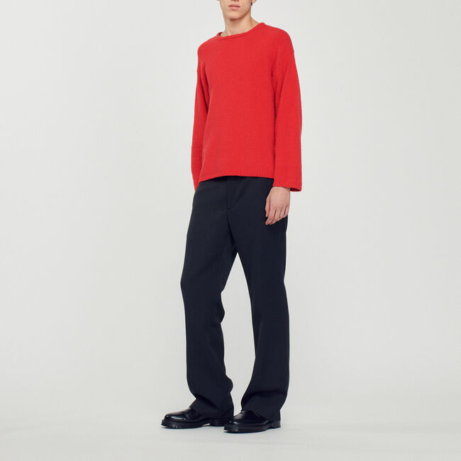 Pullover in maglia bouclé