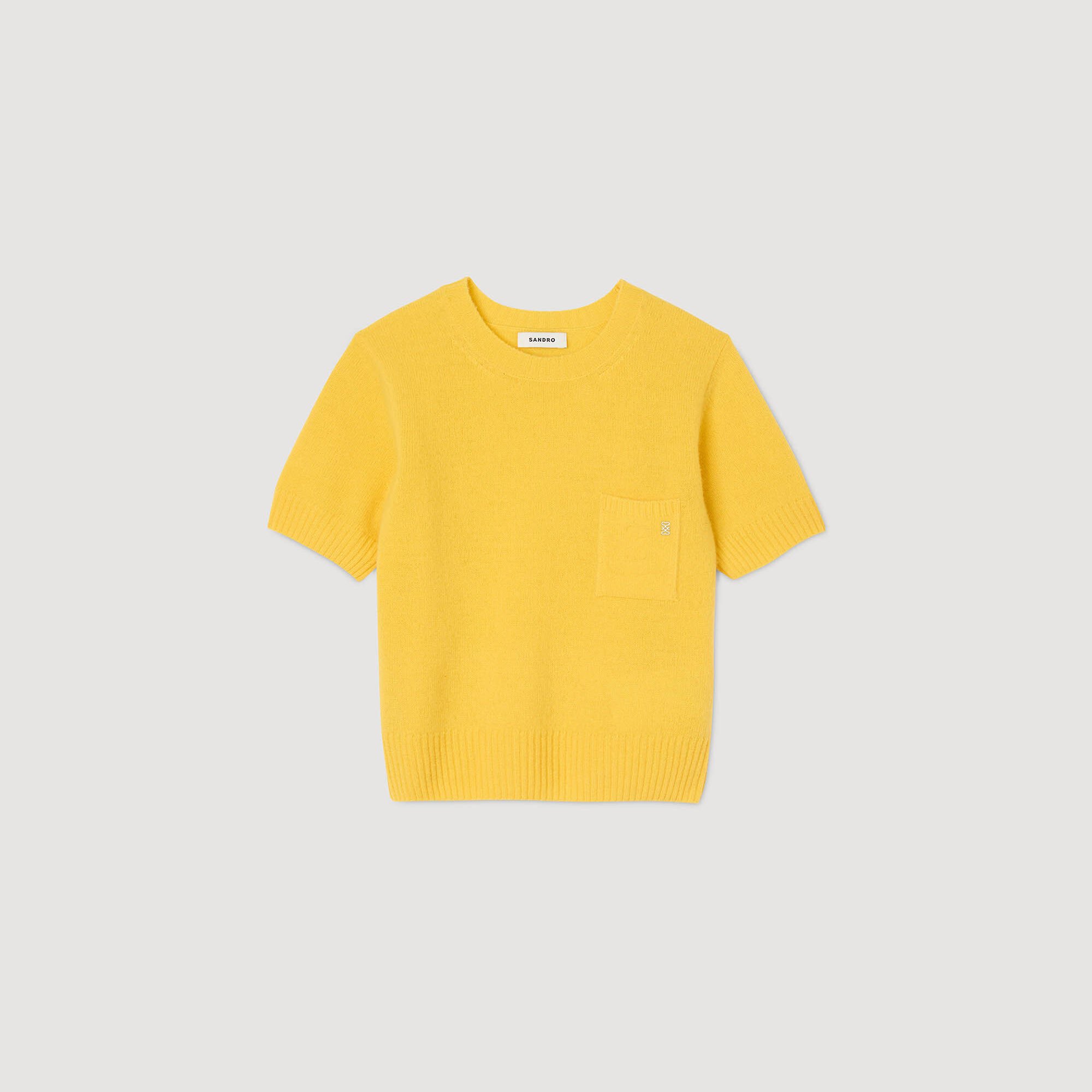 Maglione a maniche corte