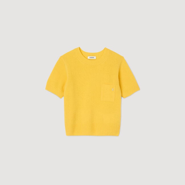 Maglione a maniche corte