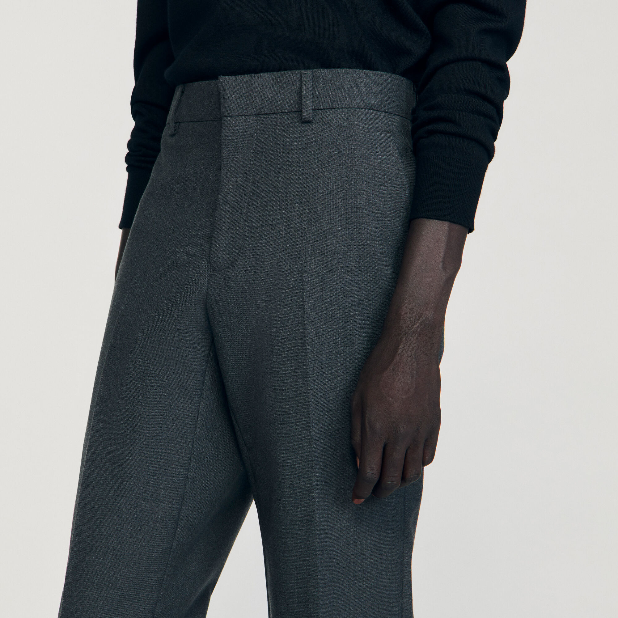 Pantaloni da abito in lana