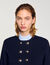 Cardigan colletto volant rimovibile