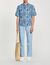 Camicia oversize stampata