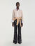 Camicia a righe collo a contrasto - Donna | Sandro