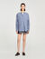 Camicia a quadri glitterata
