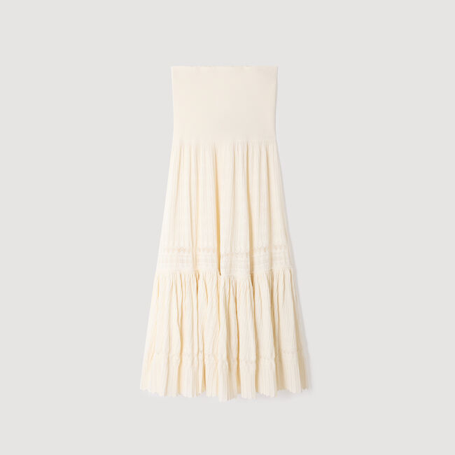 Gonna lunga in maglia