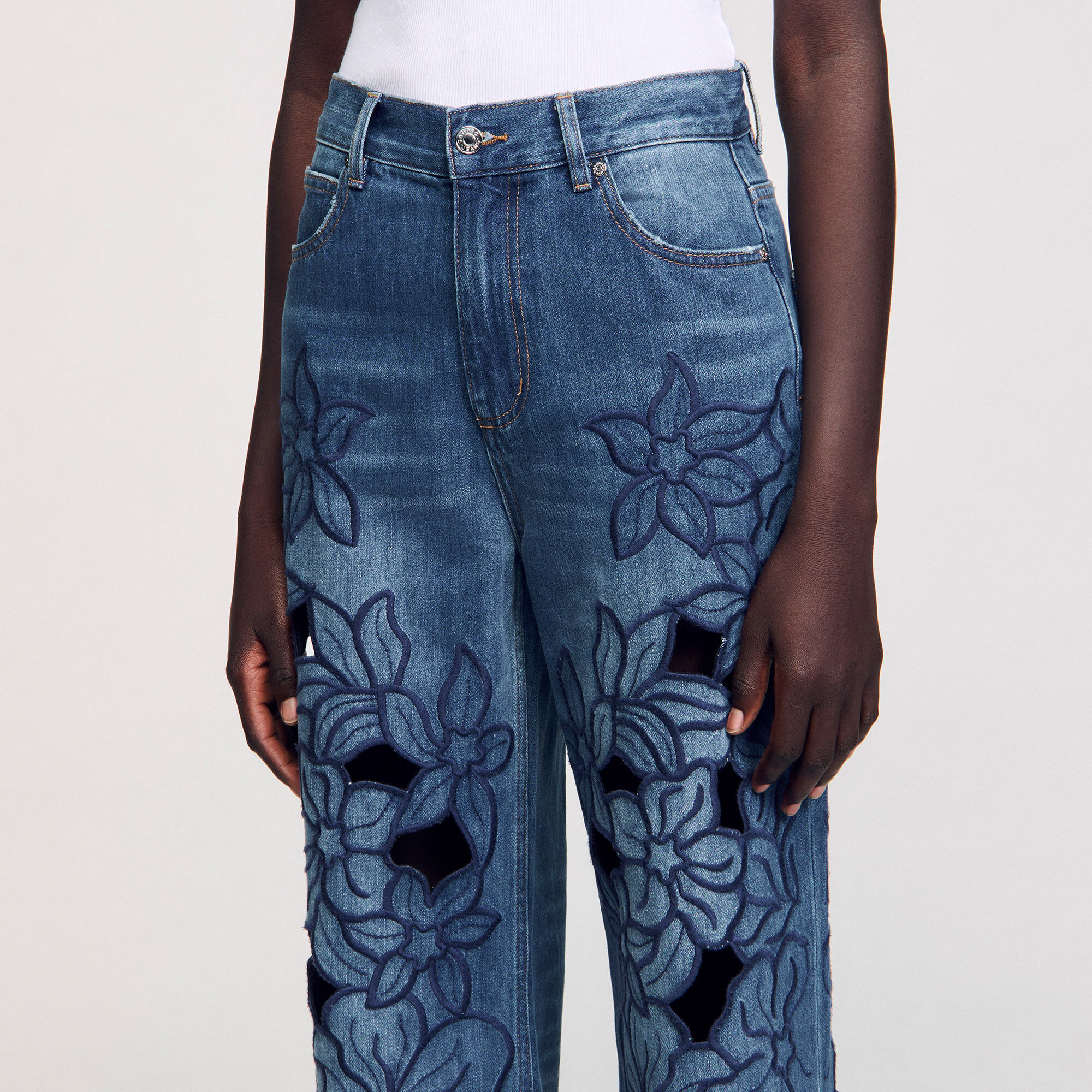 Jeans ricamati