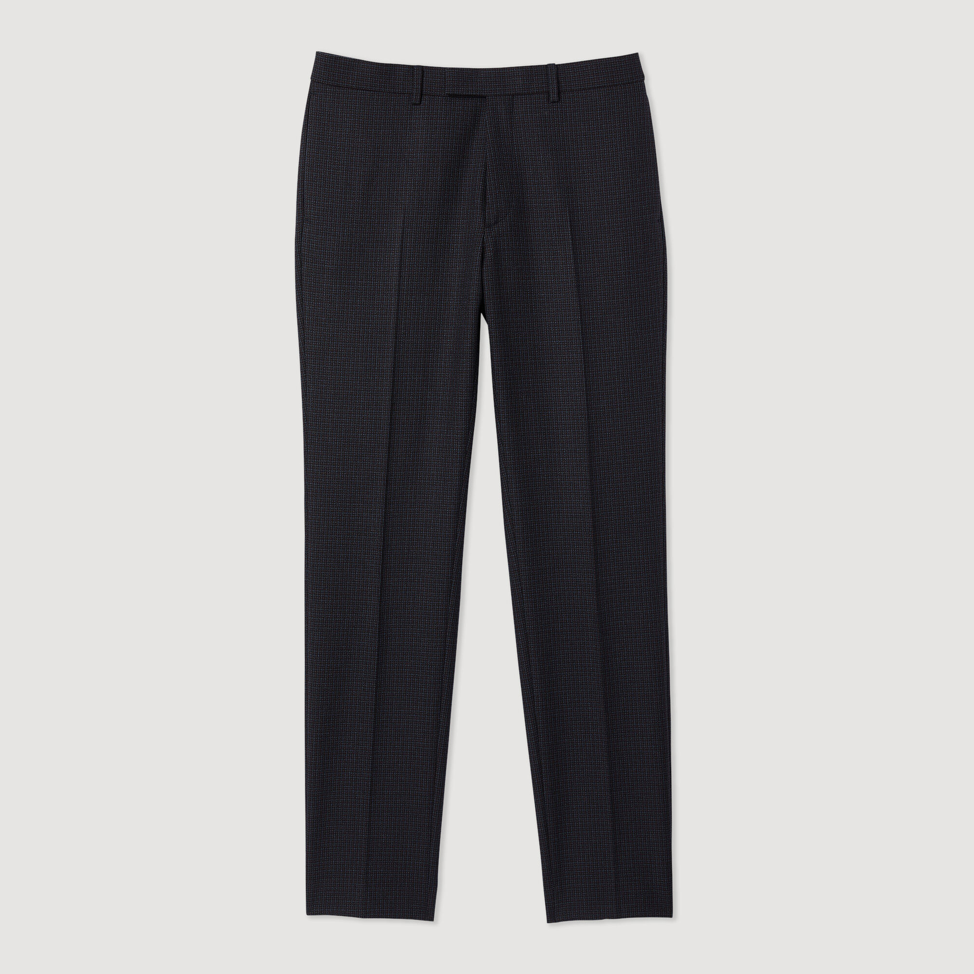 Pantaloni da completo in lana vergine