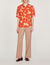 Camicia con stampa floreale