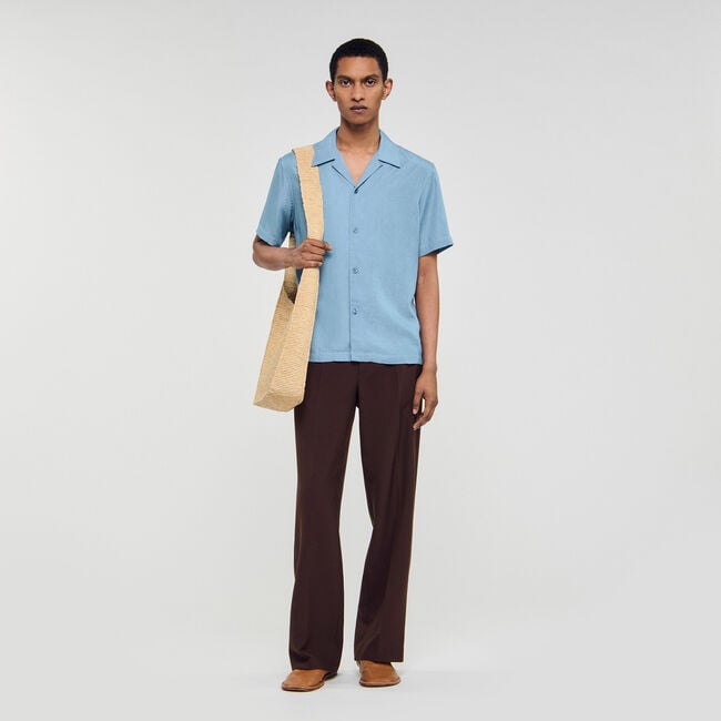 Camicia a maniche corte
