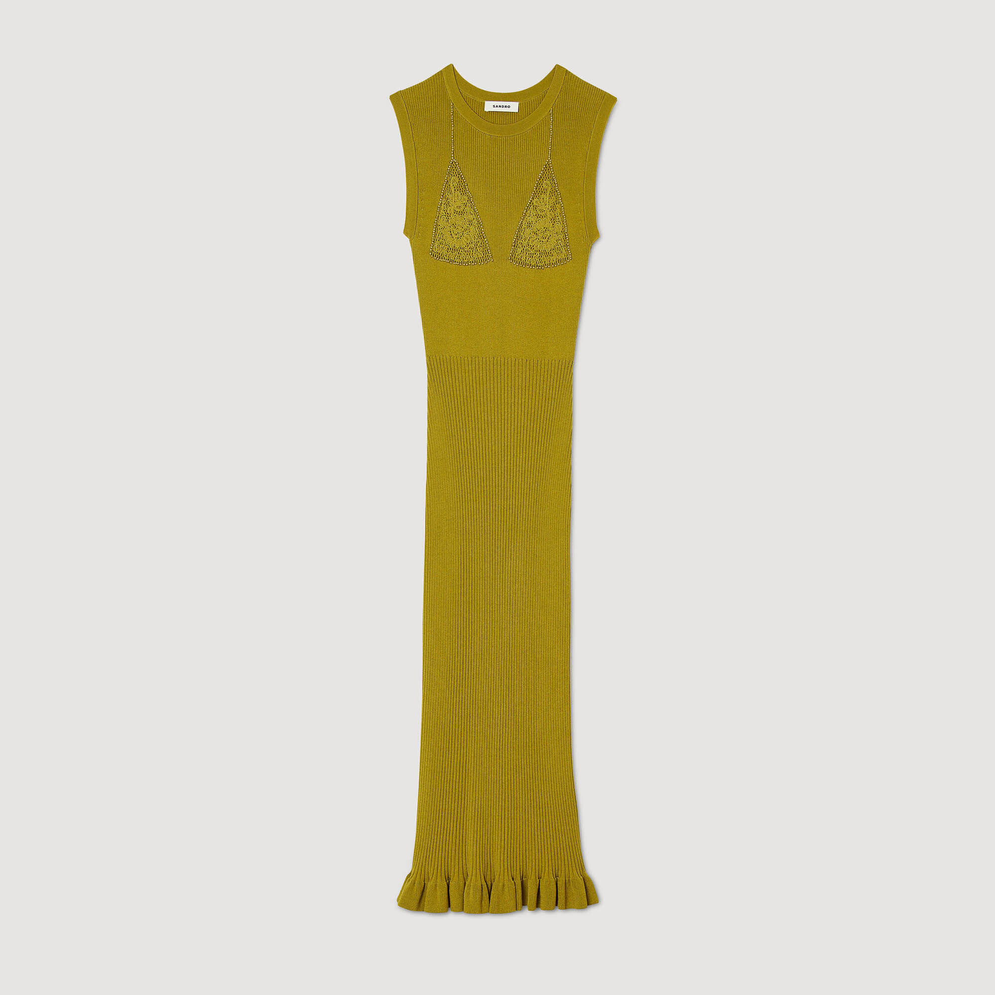 Abito midi in maglia