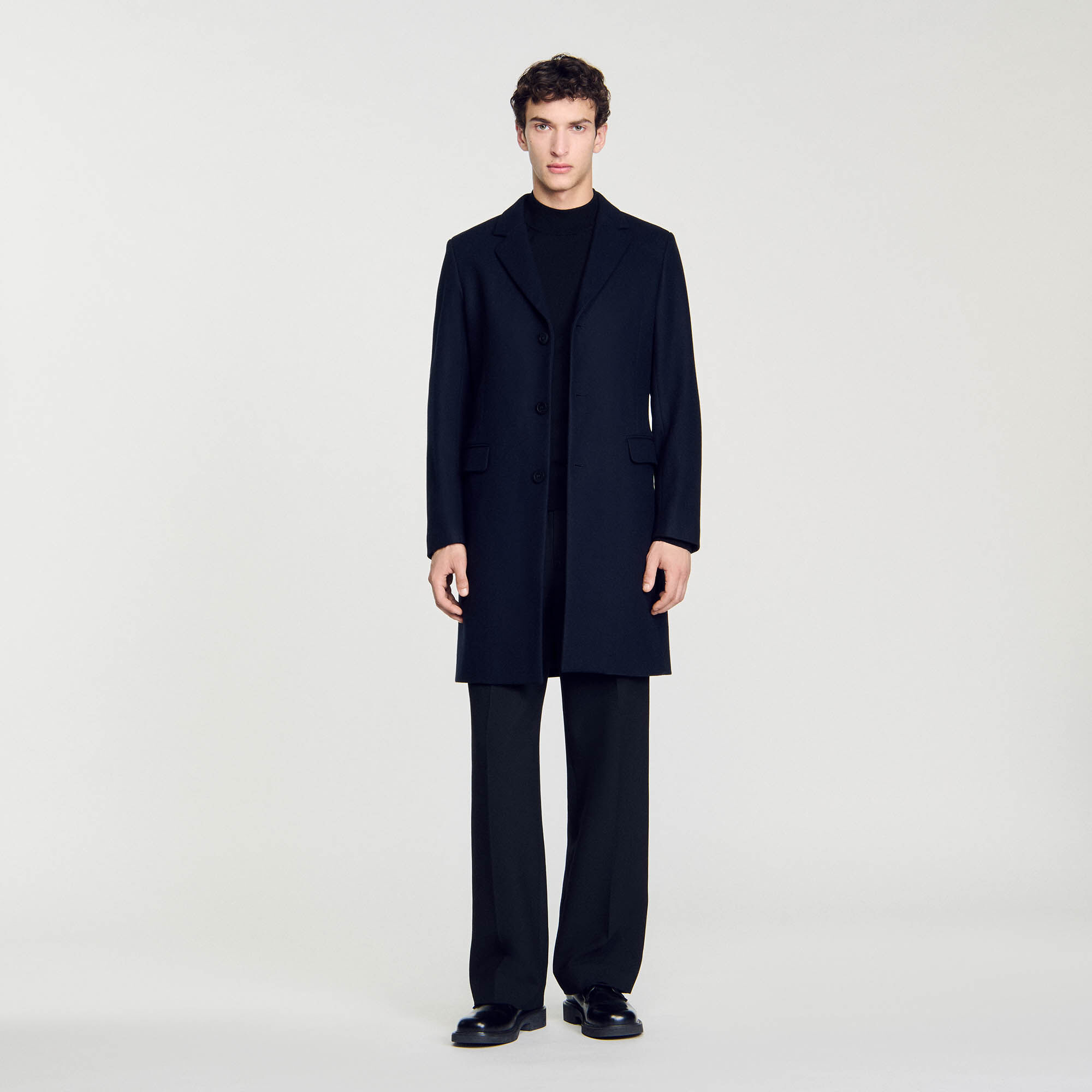Cappotto in lana e cashmere