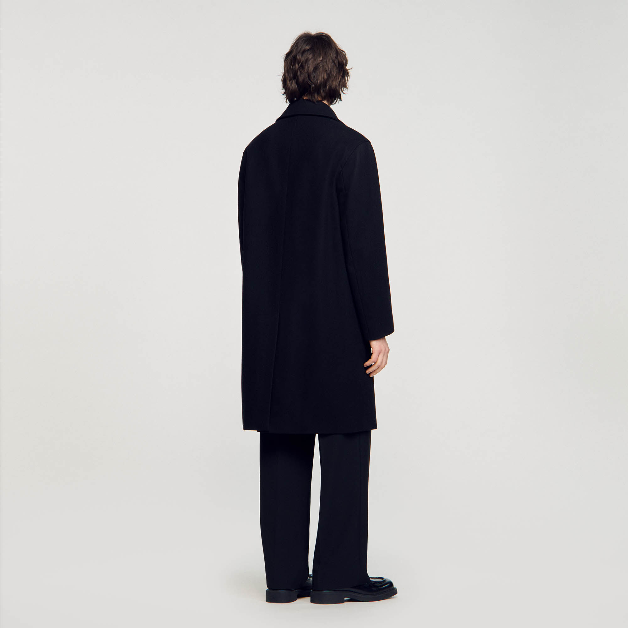 Cappotto in panno di lana