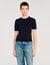 Maglione corto bicolore