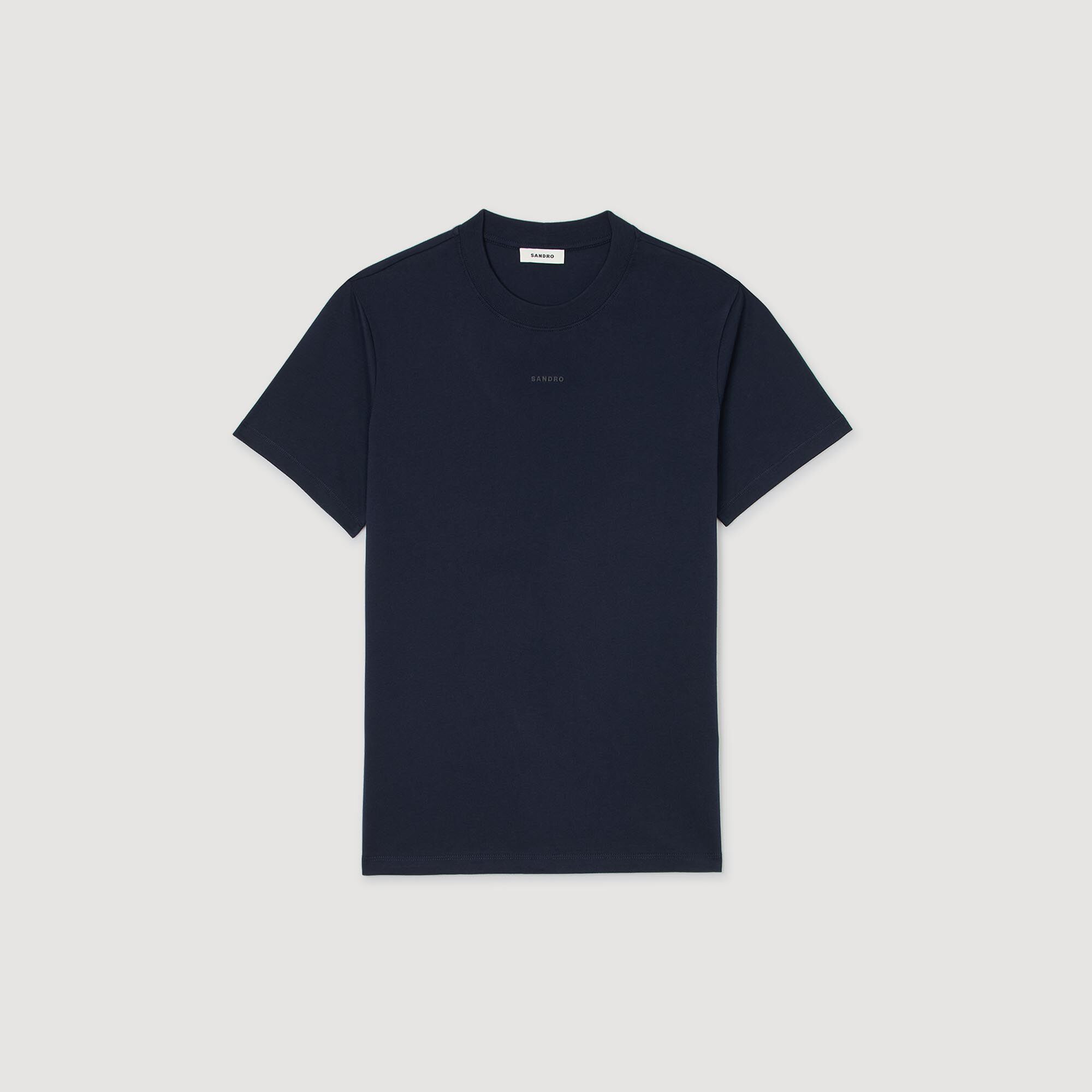 T-shirt in cotone con logo