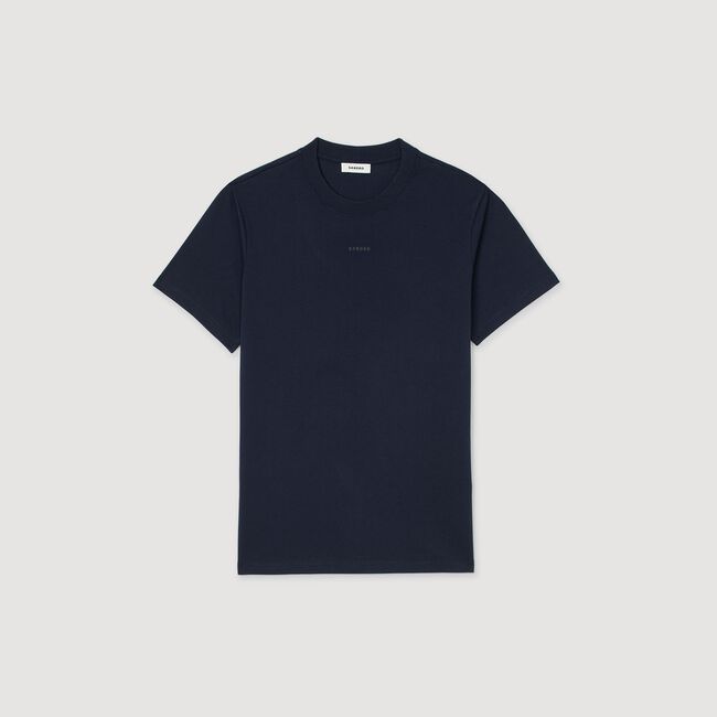 T-shirt in cotone con logo