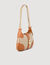 Borsa Janet in tela e pelle