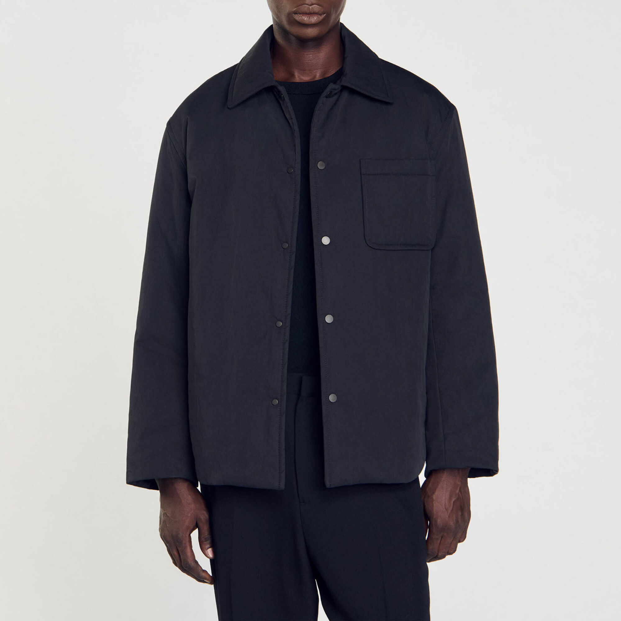 Overshirt imbottita