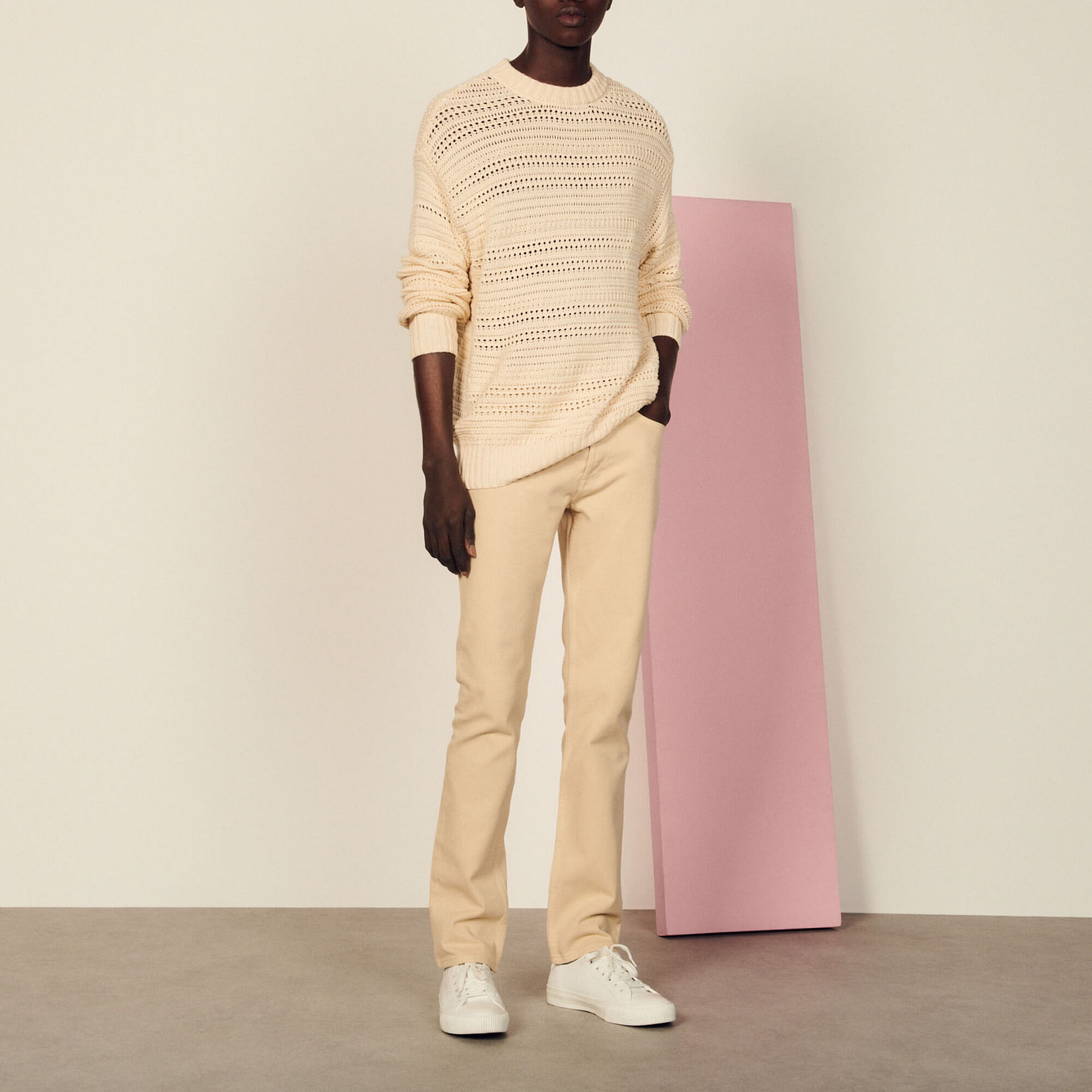 Jeans in cotone linea slim