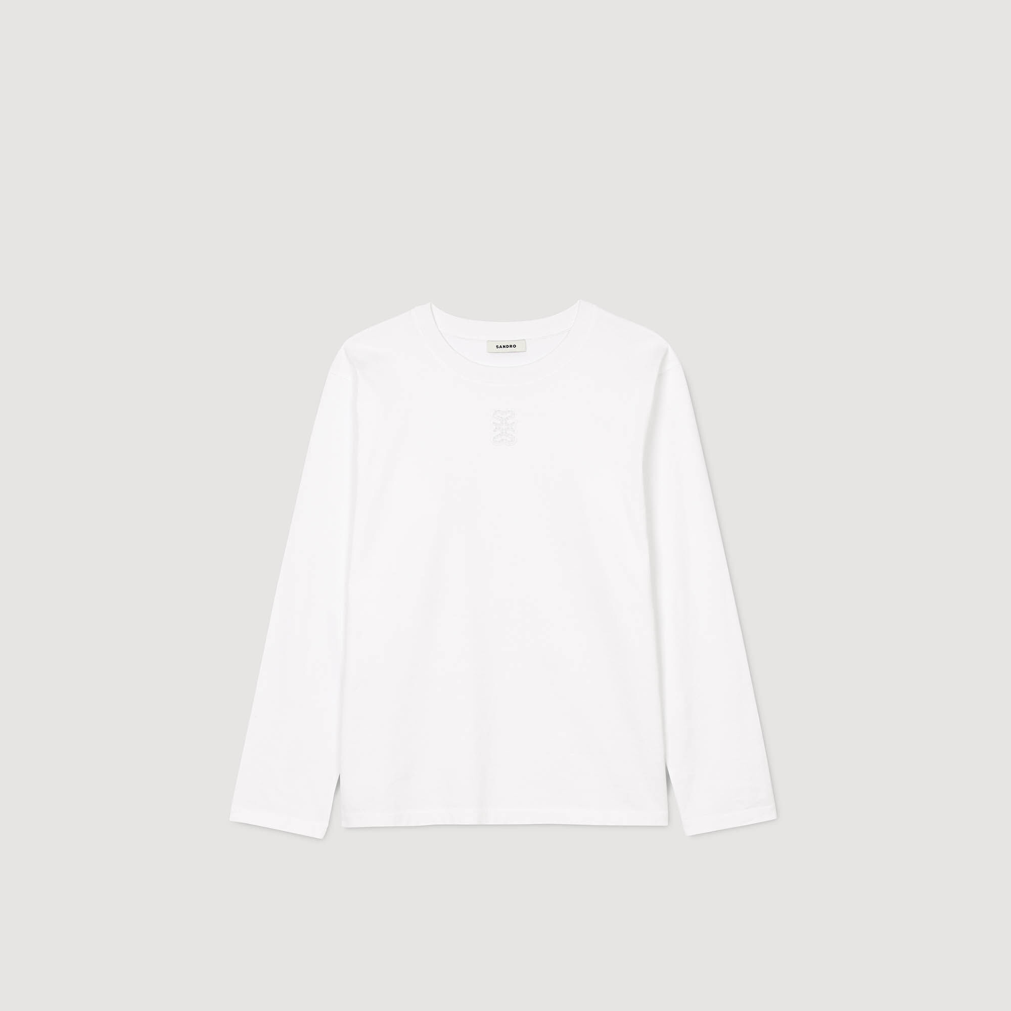 T-shirt con ricamo