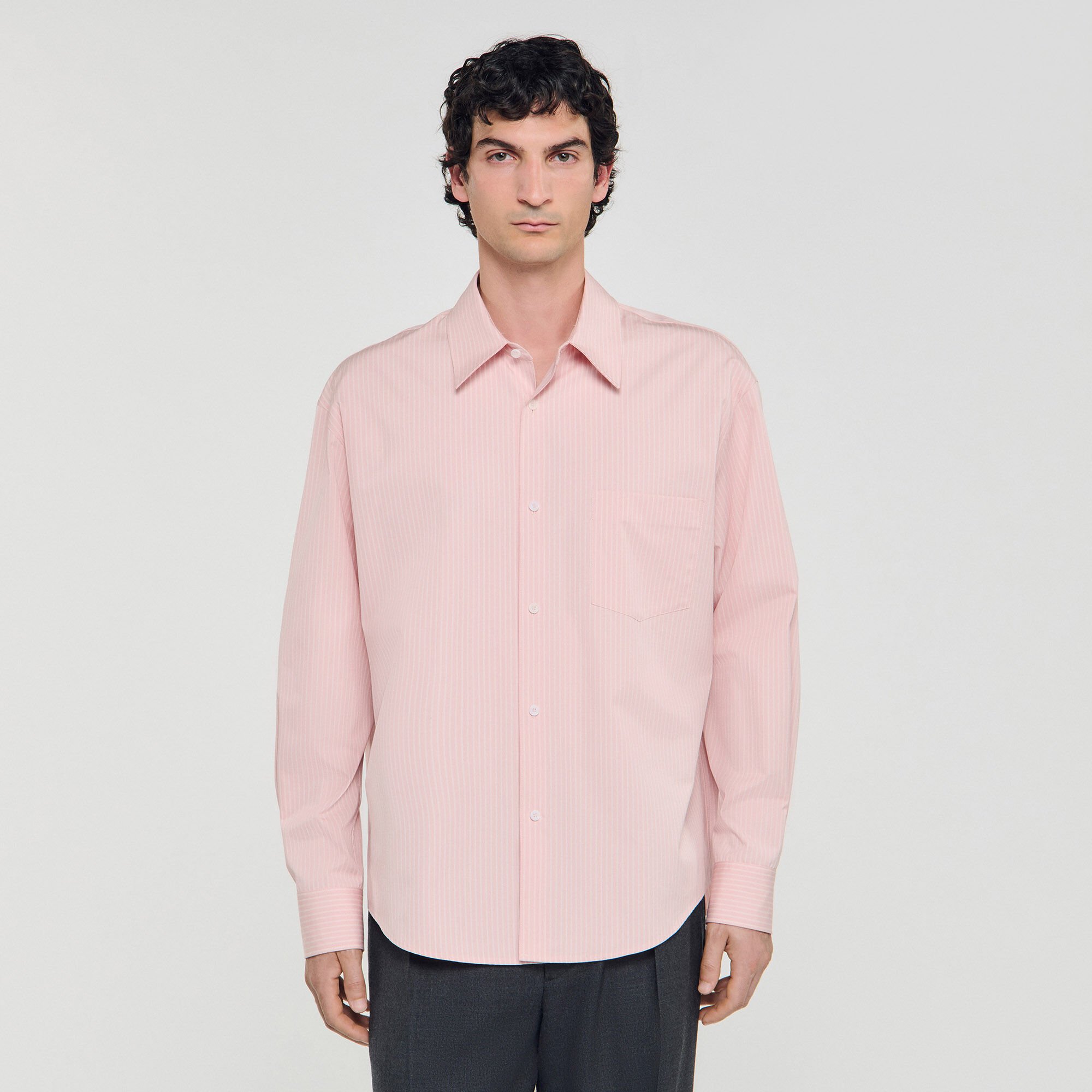 Camicia a righe