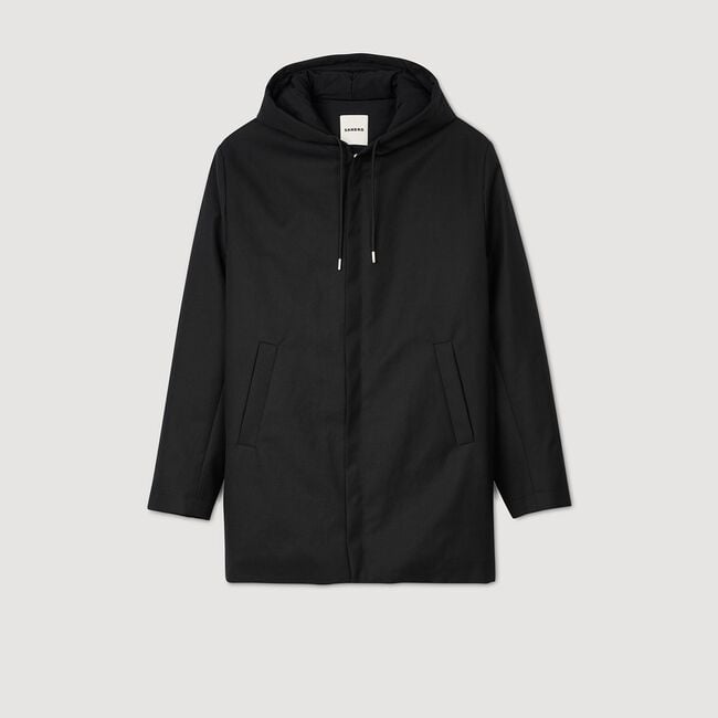 Parka con zip e cappuccio - Uomo | Sandro