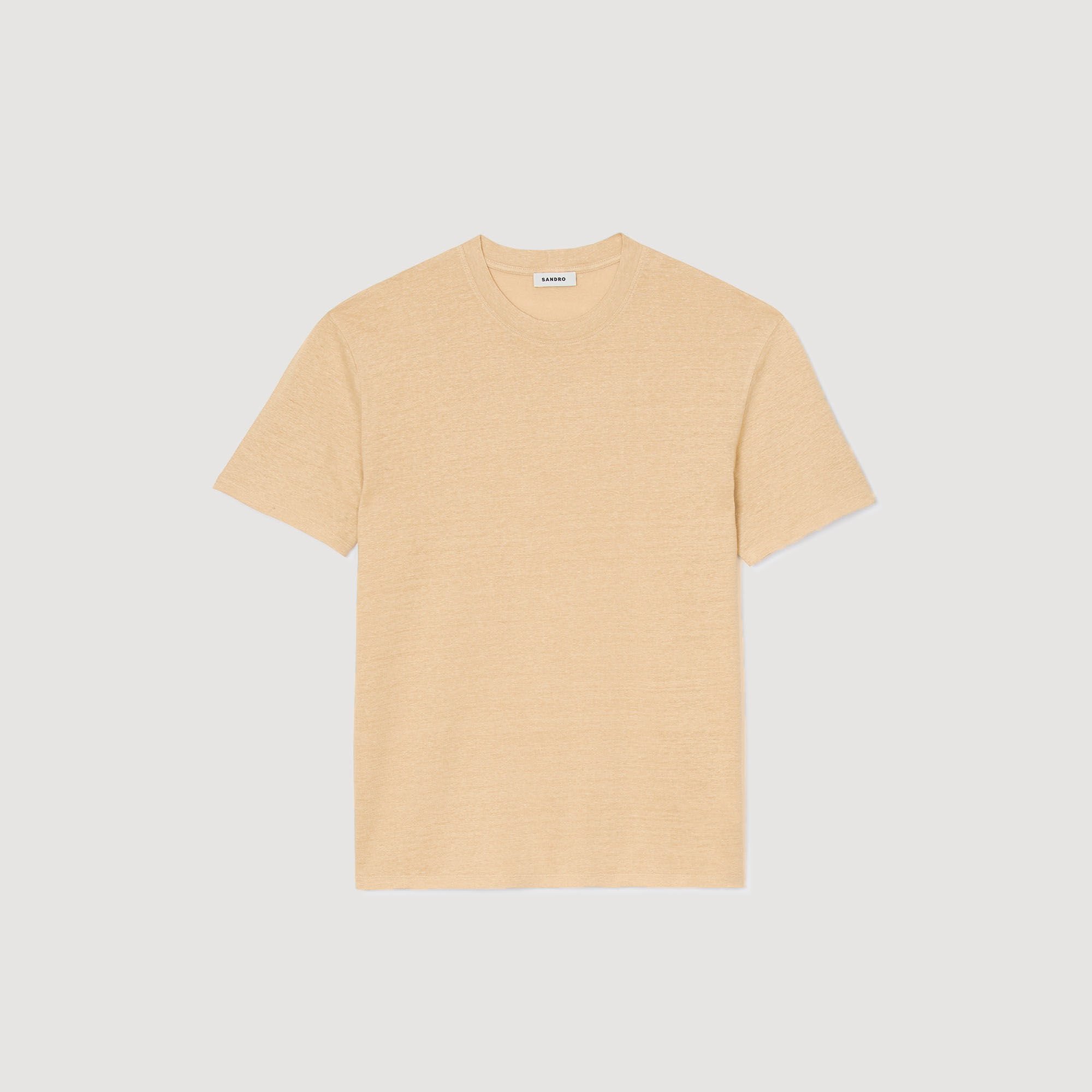T-shirt in lino certificato