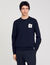 Maglione con dettaglio a fiore