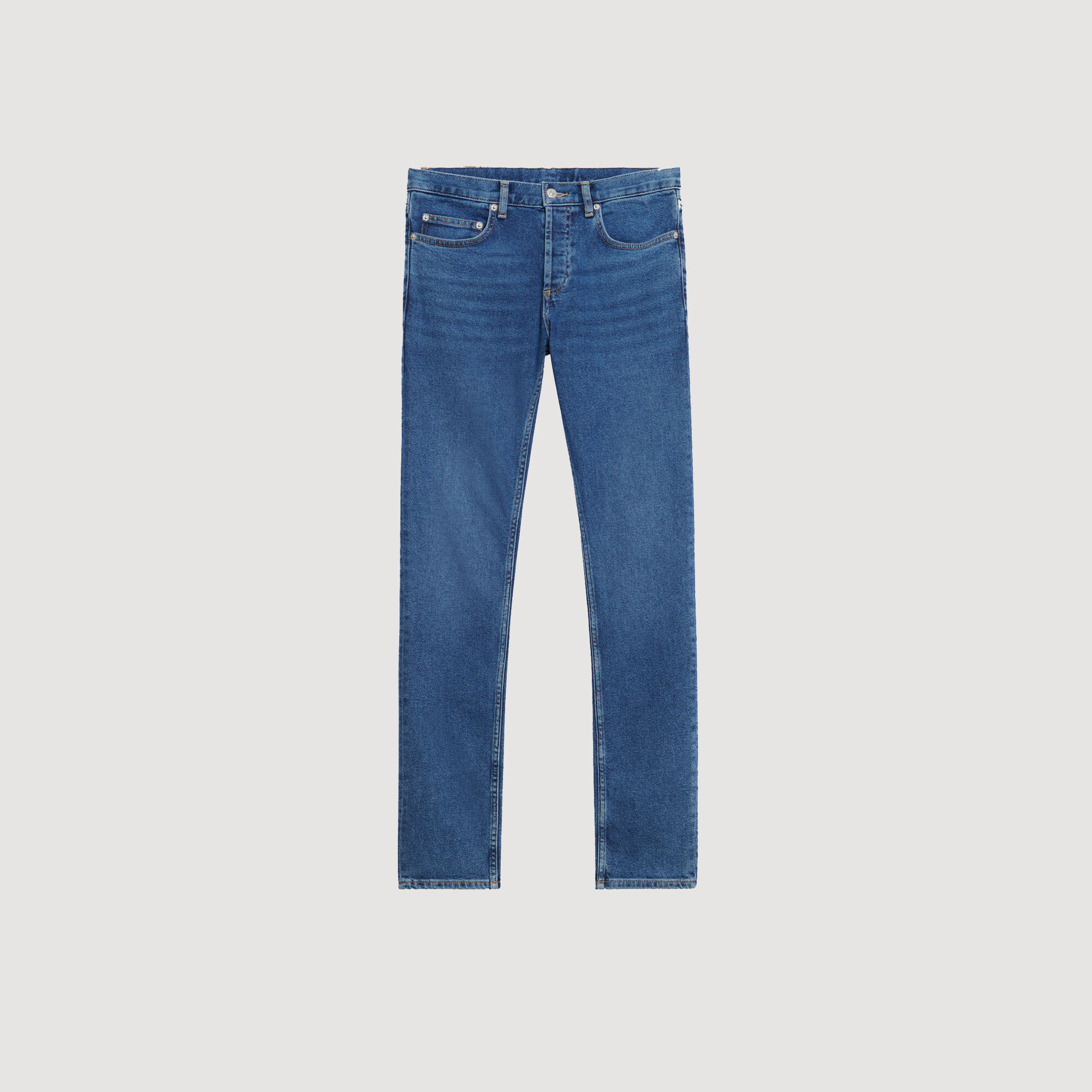 Jeans slim con lavaggio Waterless