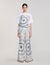 T-shirt con stampa a spirali