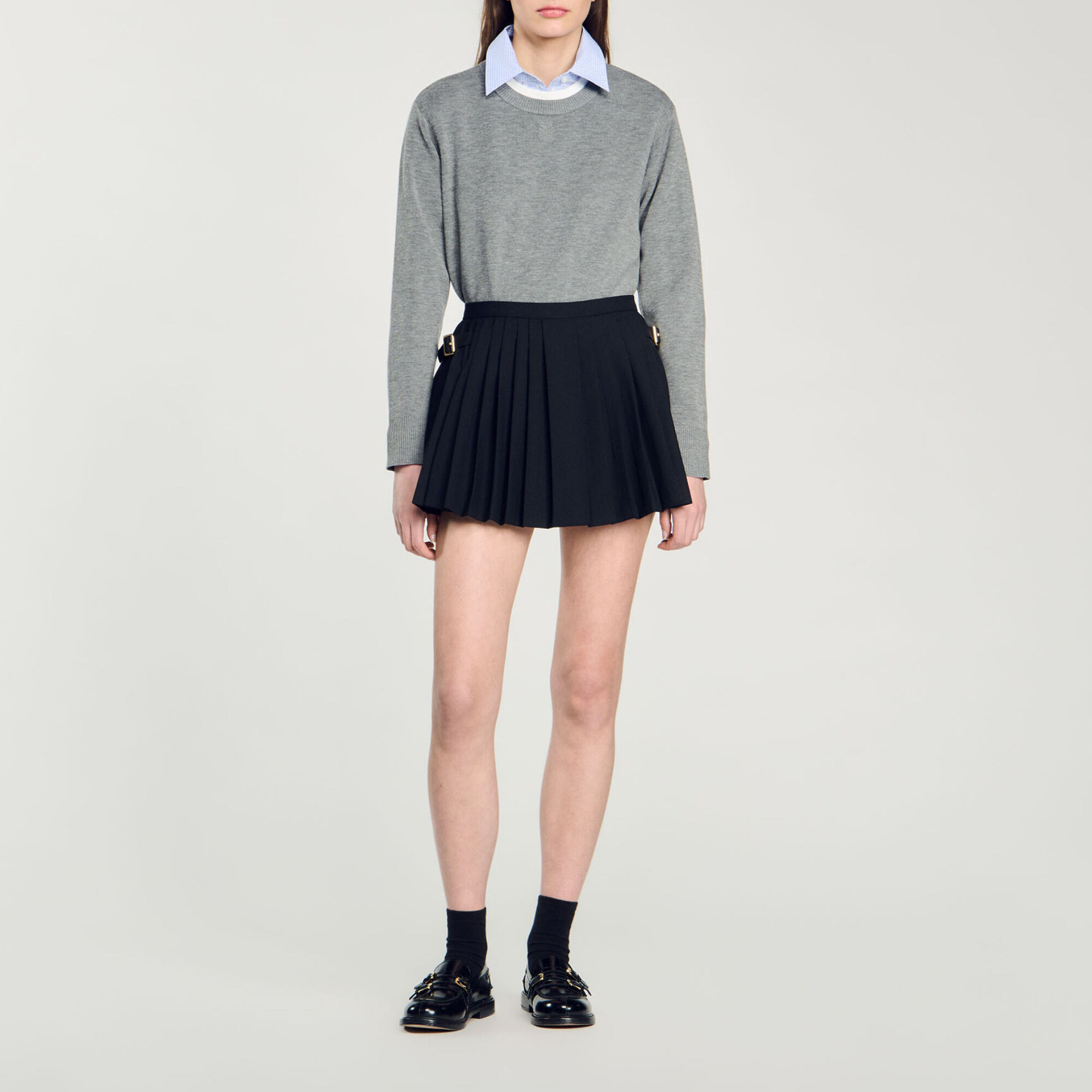 Skorts a pieghe - Donna | Sandro