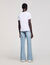 T-shirt in cotone con ricamo