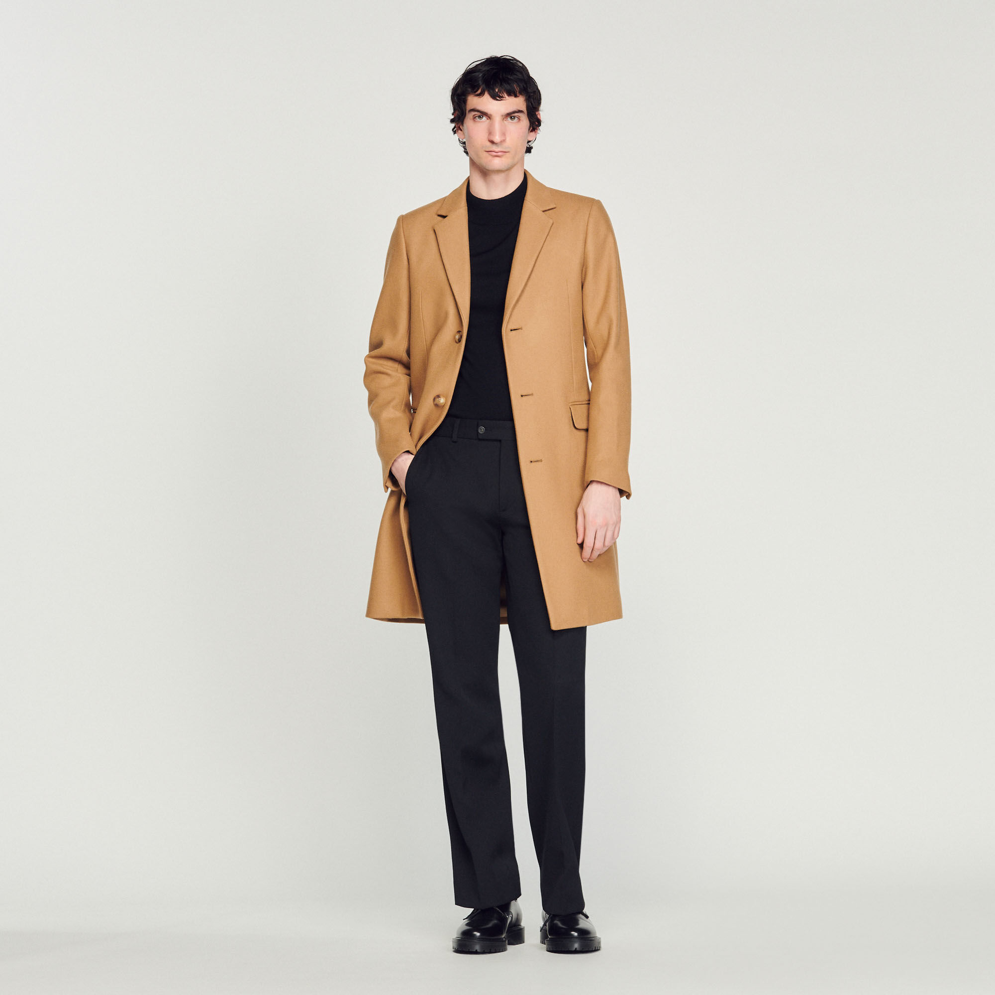 Cappotto in lana e cashmere