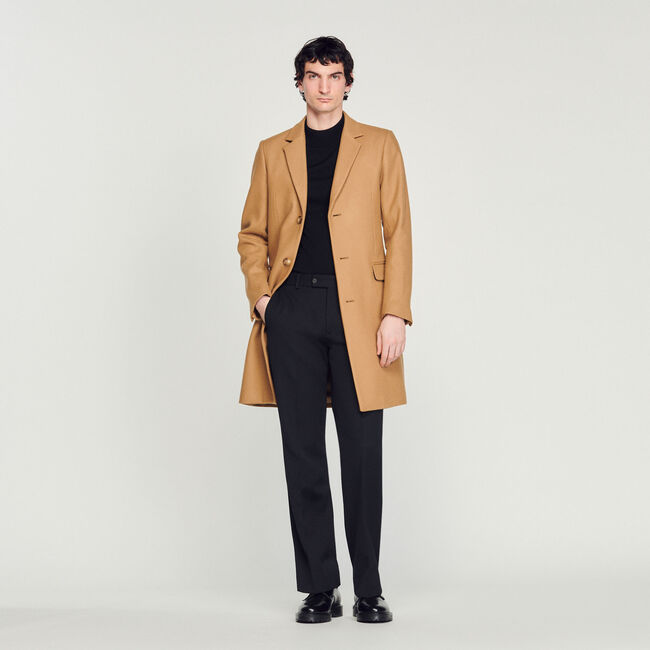 Cappotto in lana e cashmere
