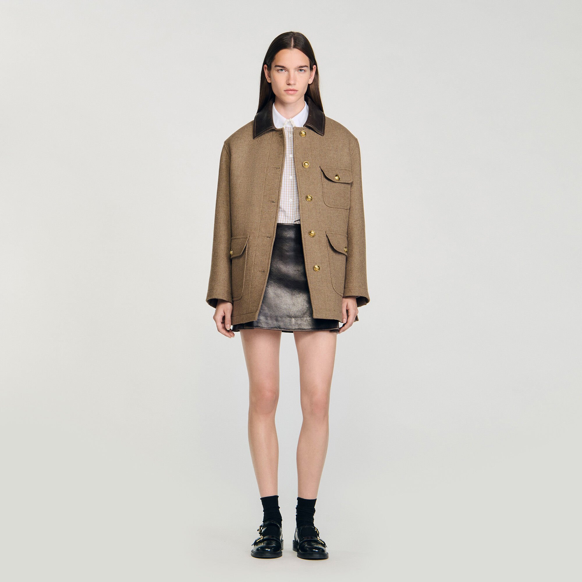 Cappotto in tweed
