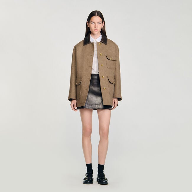 Cappotto in tweed