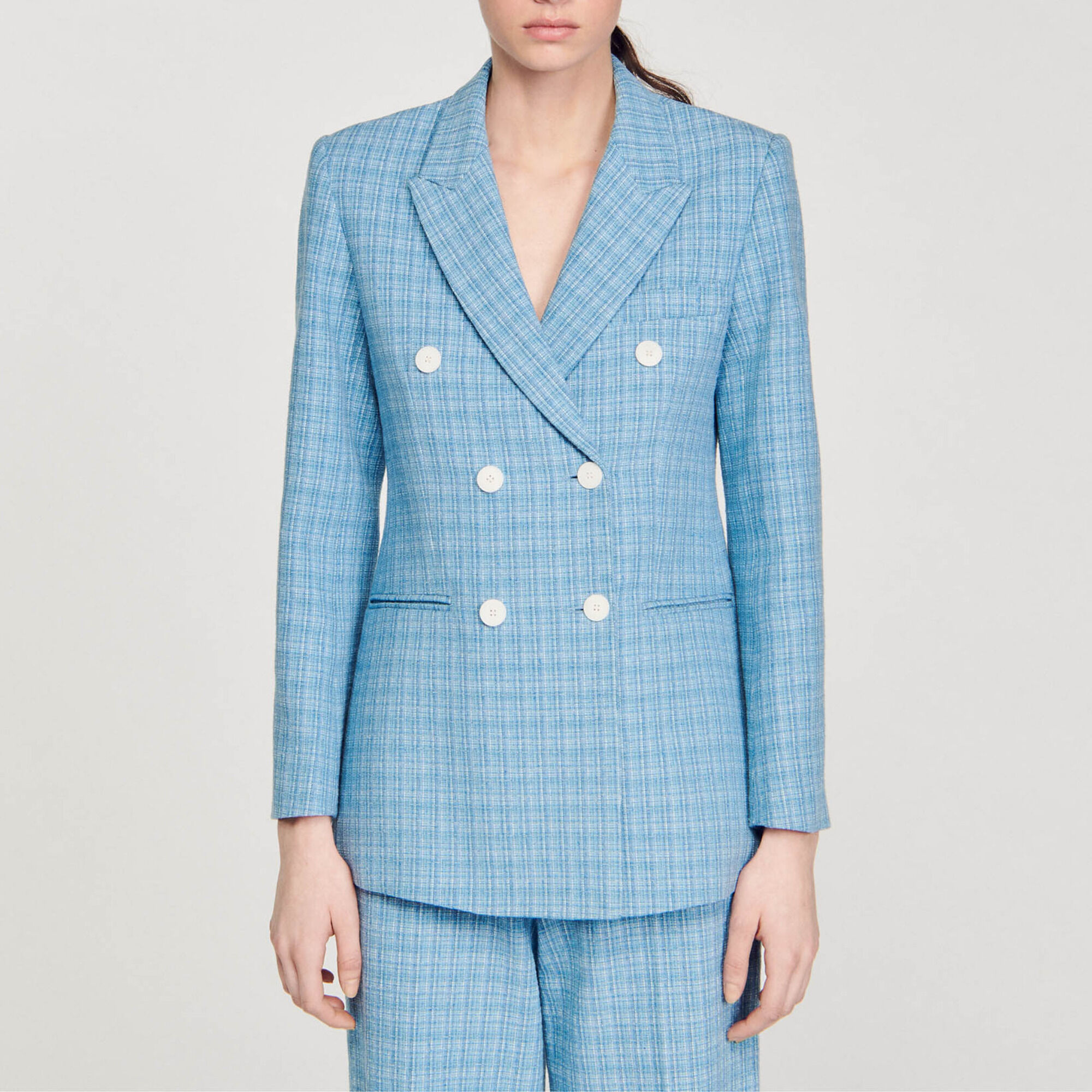 Giacca da abito in tweed