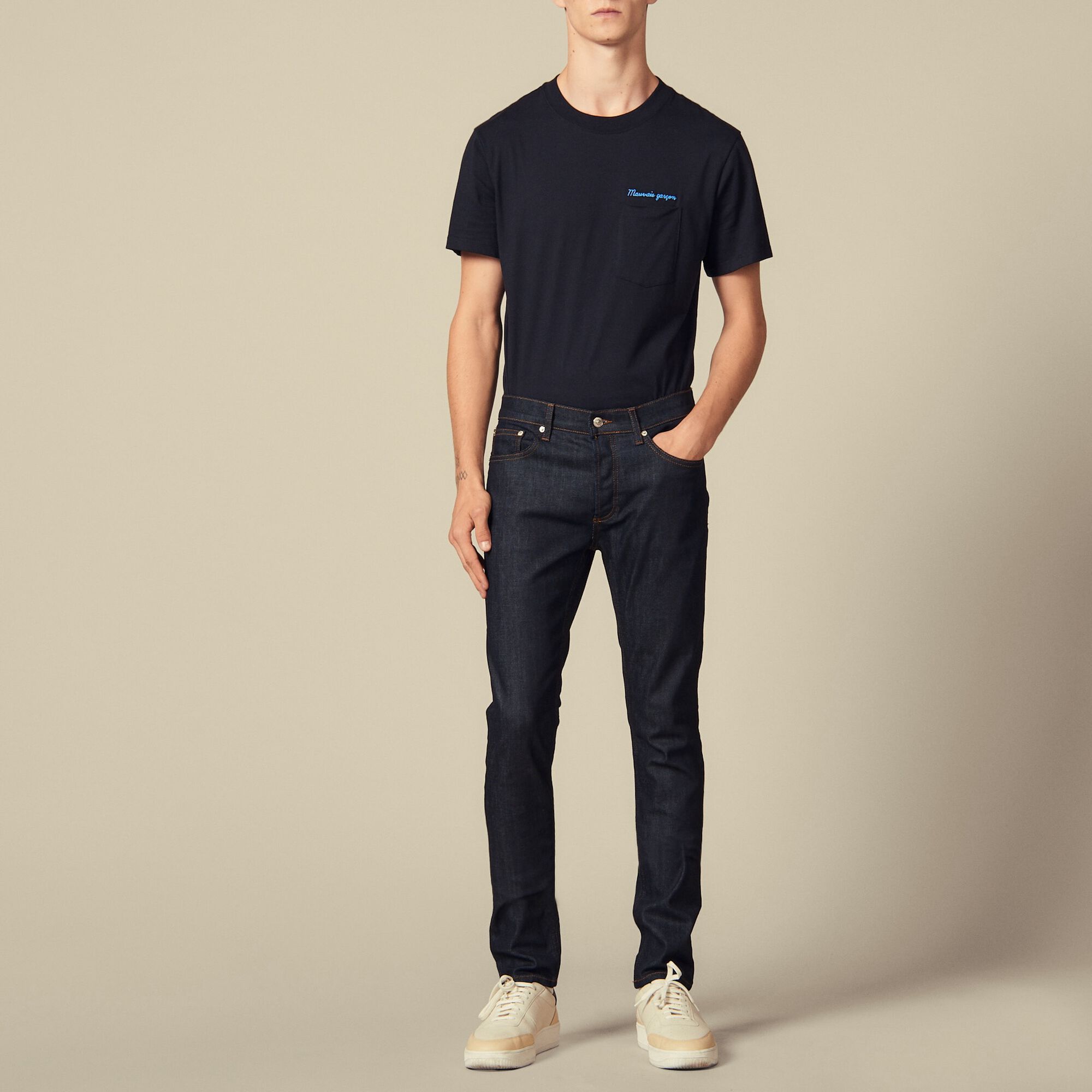 Jeans skinny grezzi