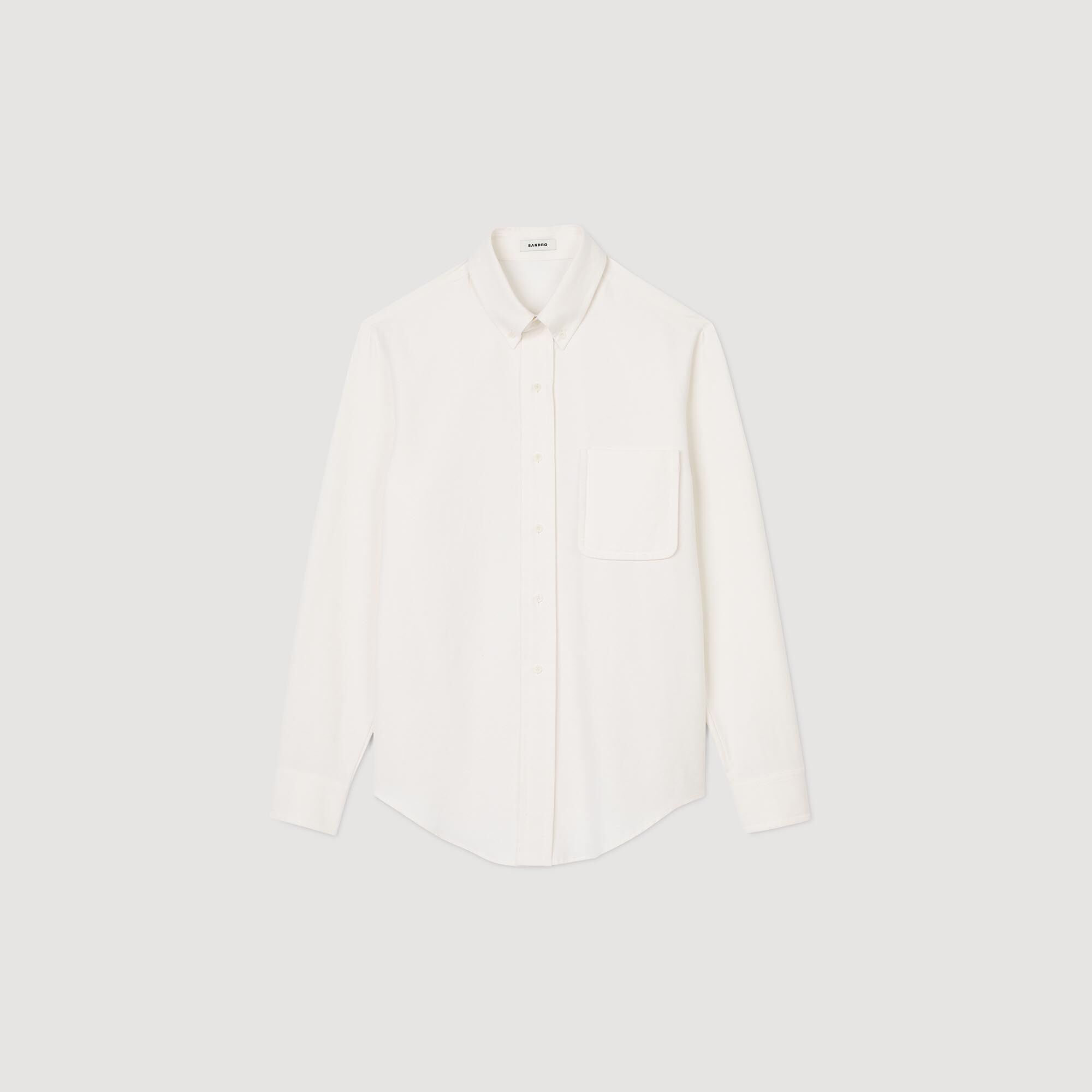 Camicia in oxford flannel