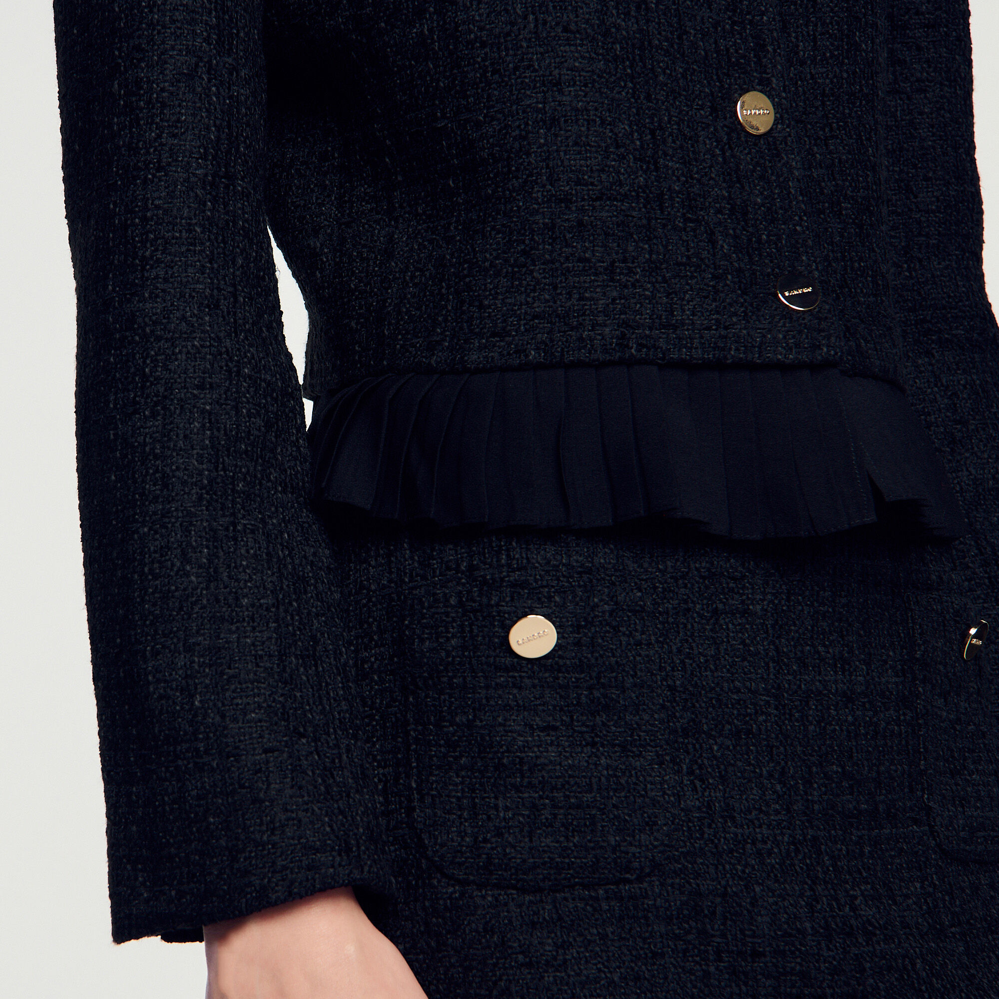 Giacca in tweed 2 in 1 - Donna | Sandro