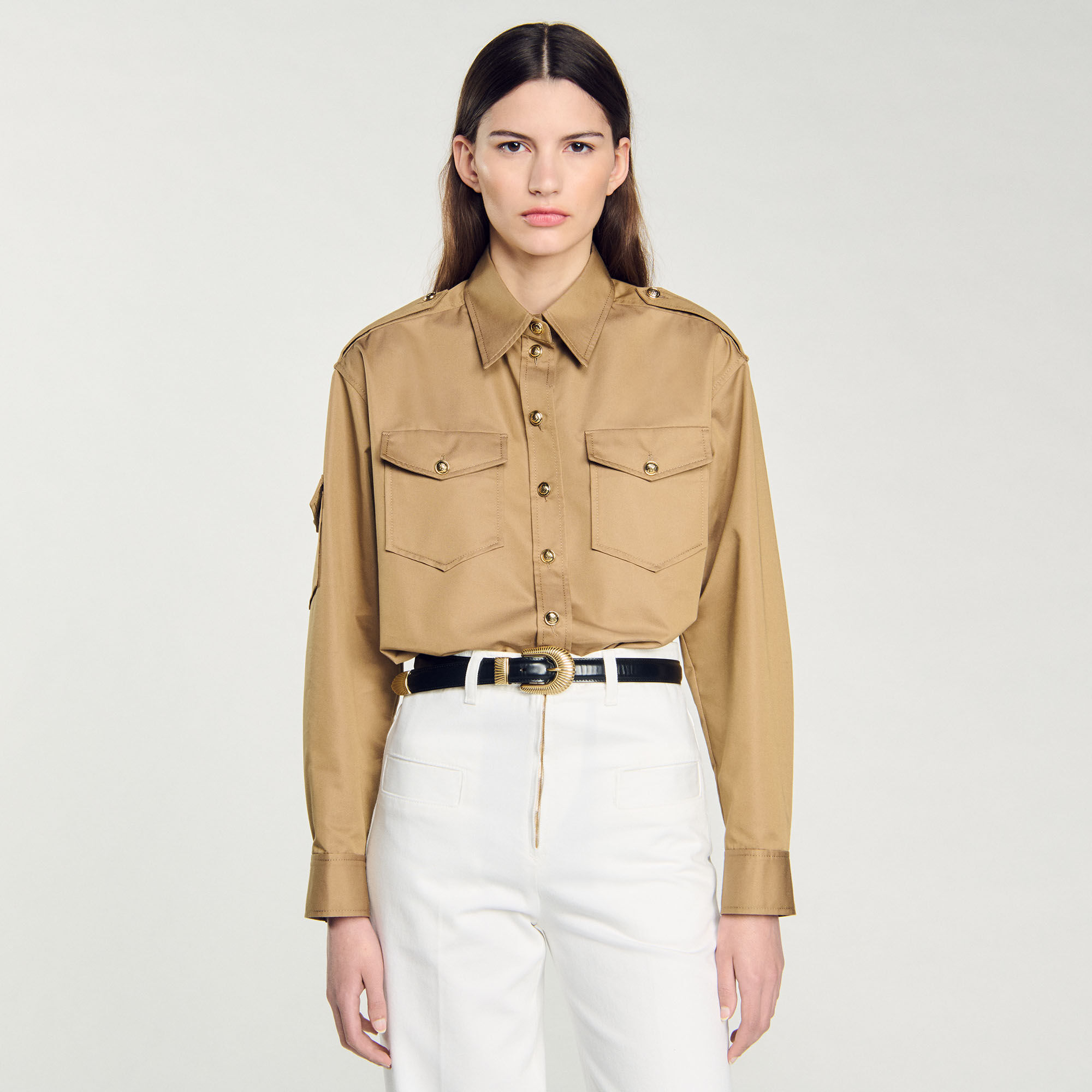 Camicia con tasche