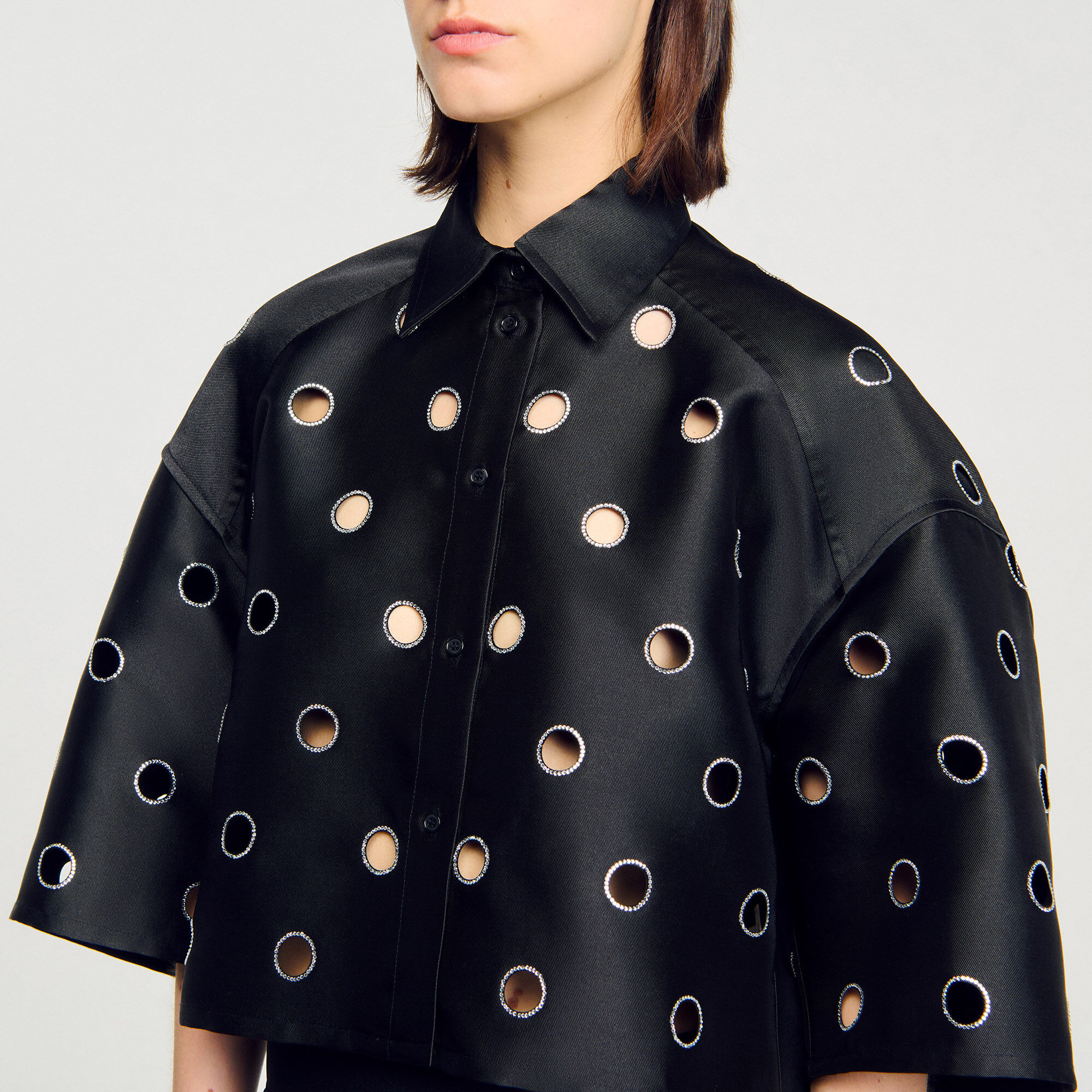 Camicia glitterata