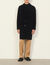 Cappotto in lana double face